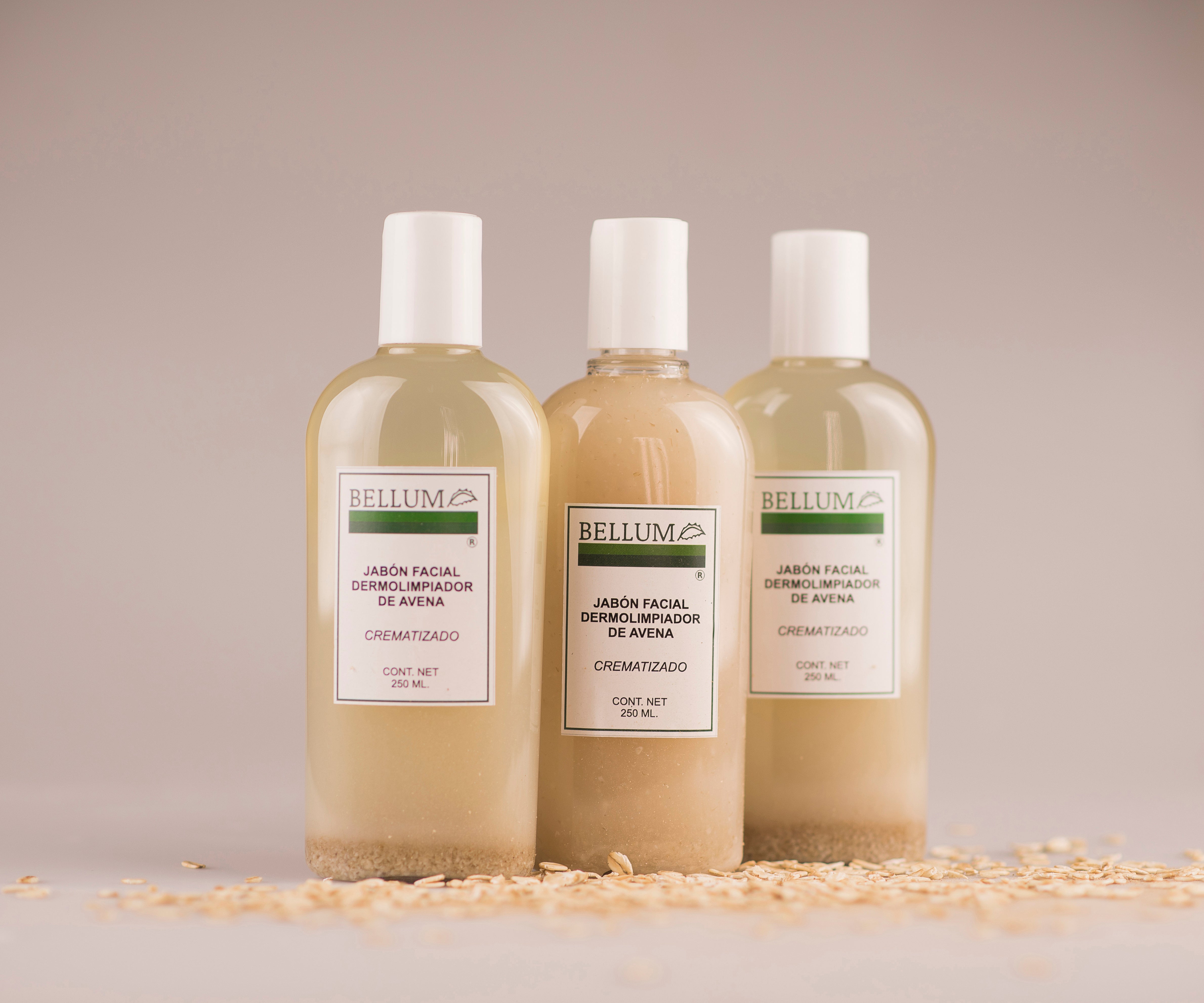 Jabón facial dermolimpiador avena 250 ml