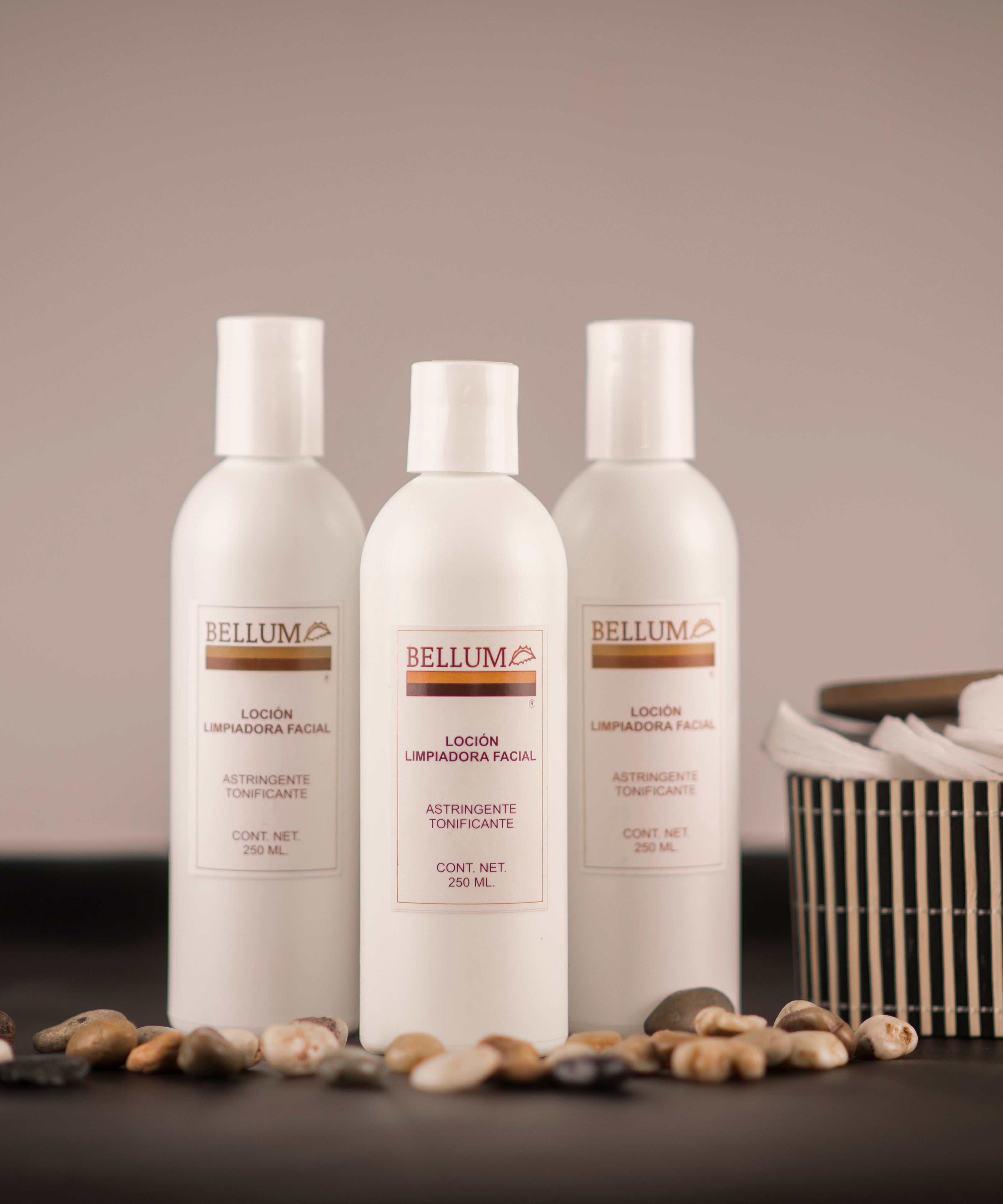 Loción limpiadora facial