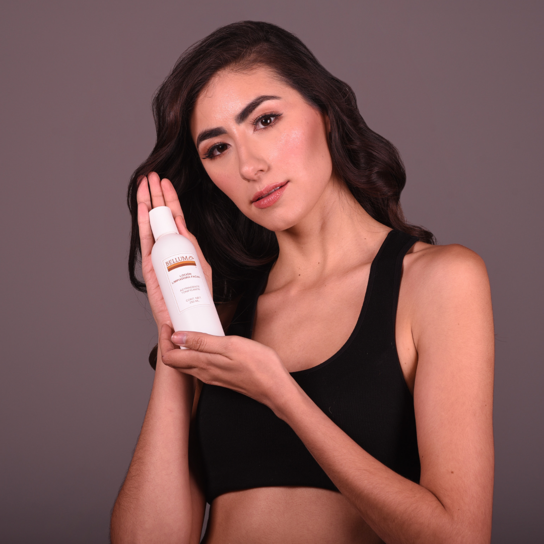 Loción limpiadora facial
