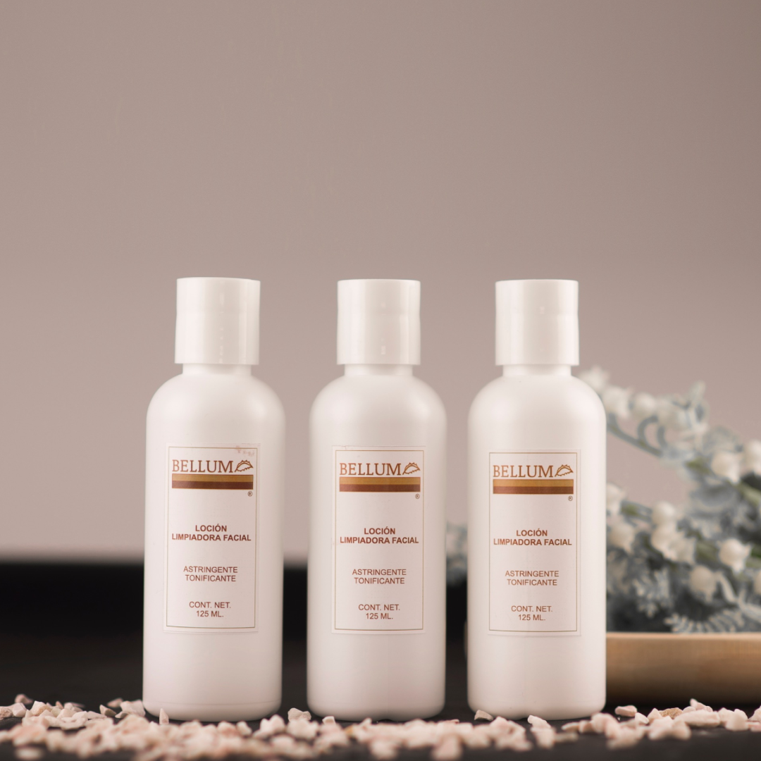 Loción limpiadora facial