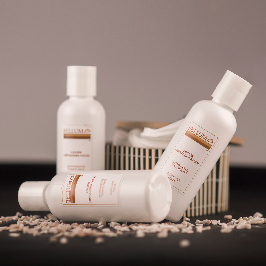 Loción limpiadora facial