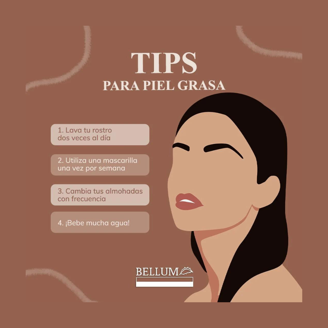 TIPS  PARA PIEL GRASA 🧡